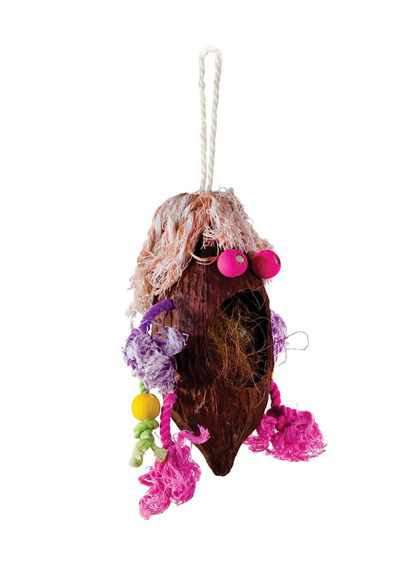 

Prevue Pet Products Tropical Teasers Mrs. Bean Bird Toy, Multicolour