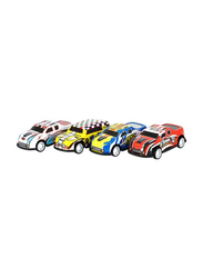 Rahalife 8-Piece Pull Back Cars Toys, Multicolour