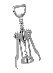 Metaltex 16cm Chrome Plated Lever Corkscrew, Silver