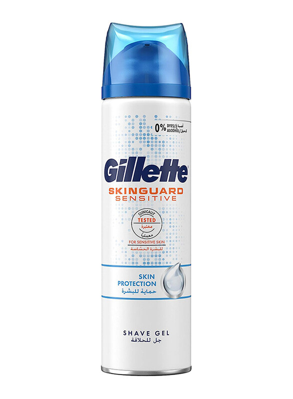 

Gillette SkinGuard Shaving Gel for Sensitive Skin, 200ml
