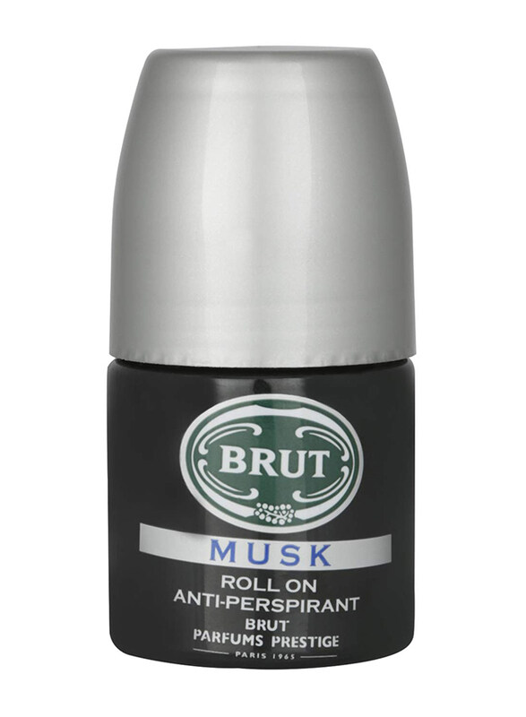 Brut Musk Roll On Anti-Perspirant, 50ml