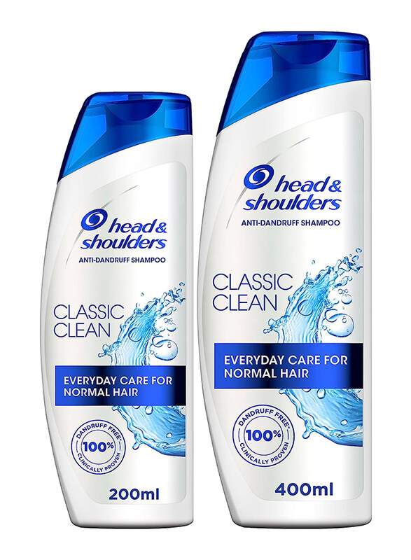 

Head & Shoulders Classic Clean Anti-Dandruff Shampoo for All Hair Types, 2 Pieces