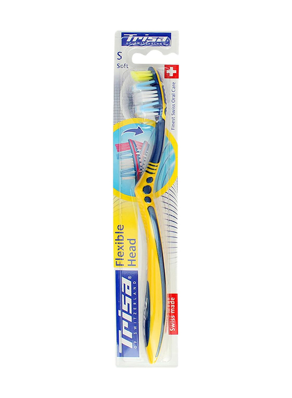 Trisa Flexible Head Toothbrush, Soft, 1 Piece