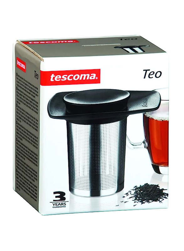 Tescoma Mesh Tea Infuser with Cap, 646668, Multicolour