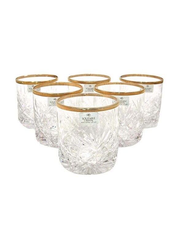 

Solitaire 6-Piece Tumbler Set, SOF GB/Soli 24, Clear