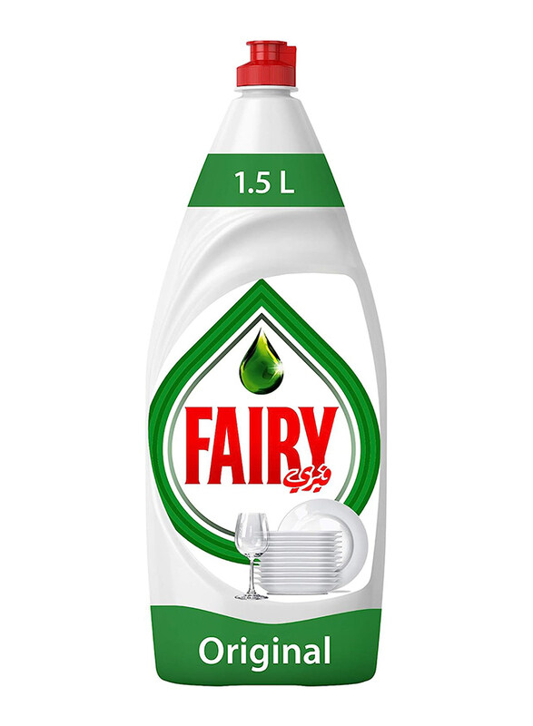 

Fairy Original Dish Washing Liquid Soap, 1.5 Liters
