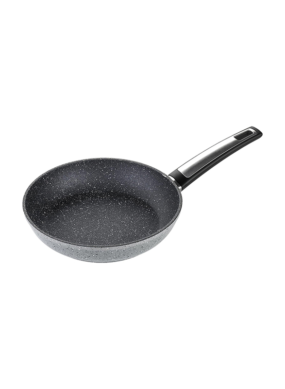 Tescoma 28cm Premium Stone Frying Pan, T602428, Grey/Black
