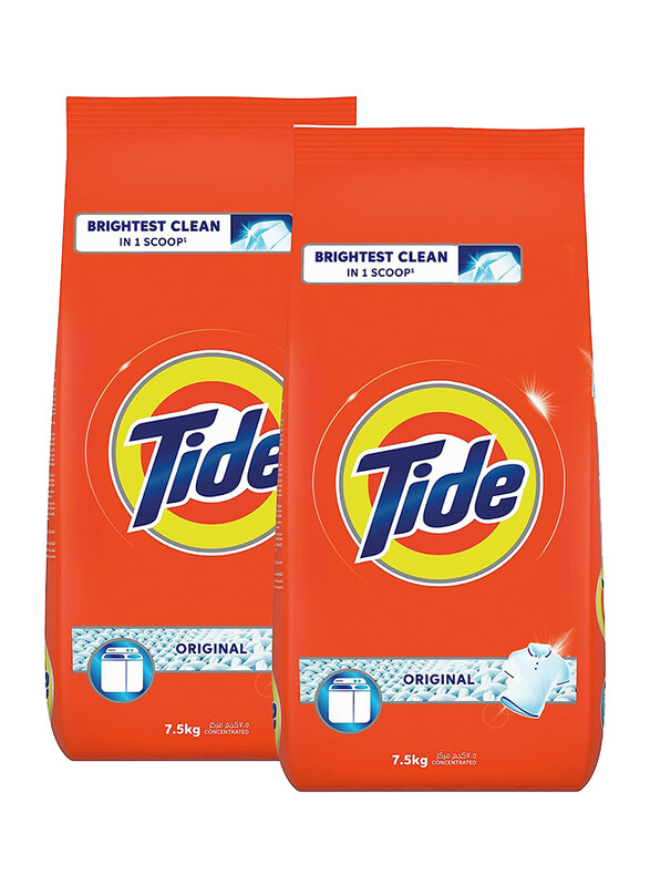 

Tide Semi Automatic Original Scent Laundry Powder Detergent, 15 Kg