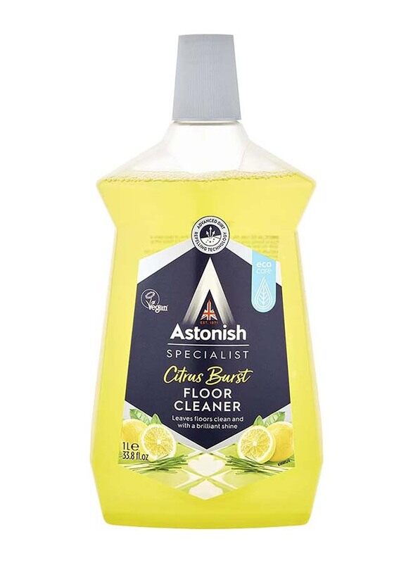 

Astonish Premium Edition Citrus Burst Floor Cleaner, C6100, 1 Litre