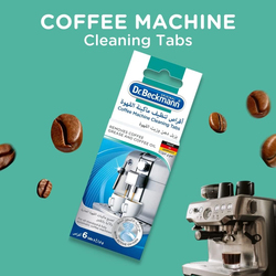 Dr. Beckmann Coffee Machine Cleaning Tablets, 6 Tablets
