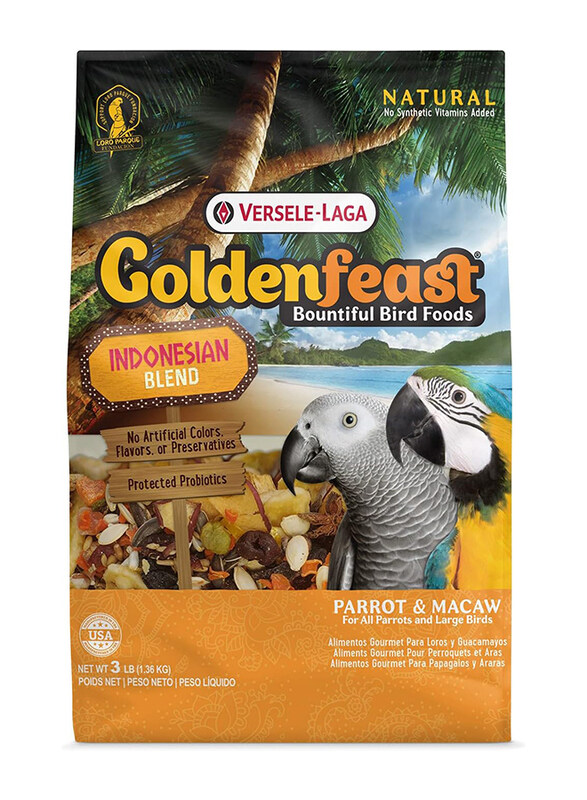 

Versele-Laga Goldenfeast Indonesian Blend Birds Dry Food, 3 Lbs
