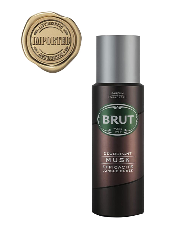 Brut Musk Deodorant, 200 ml