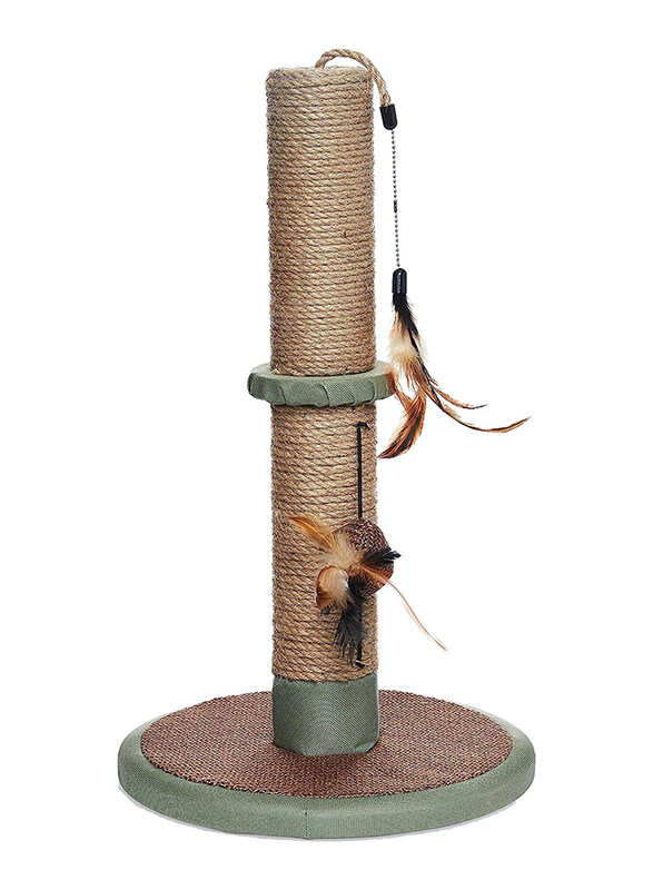 

Pawise Scratching Post, 30 x 30 x 50cm, Brown