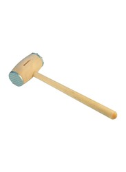 Tescoma 32cm Metal Ending Woody Meat Mallet Tenderizers, Brown/Silver