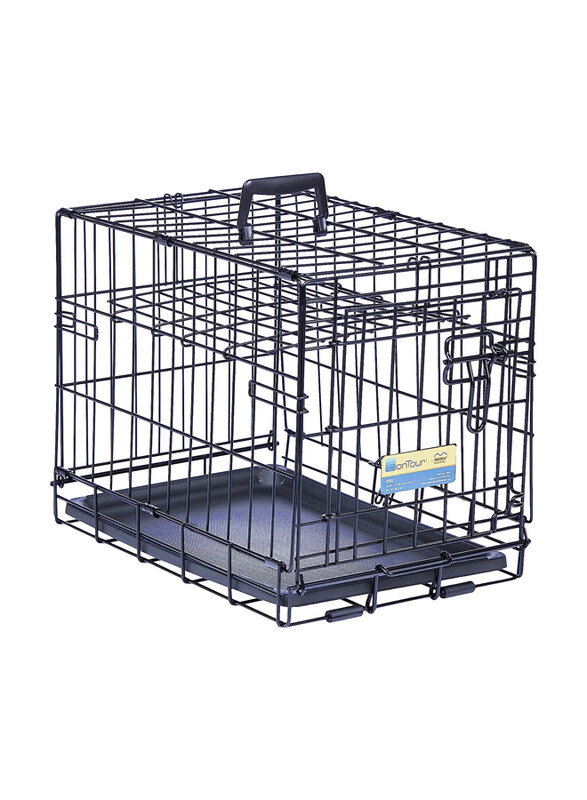 

Midwest Crate Life Stages Double Door, 18 inch, Black