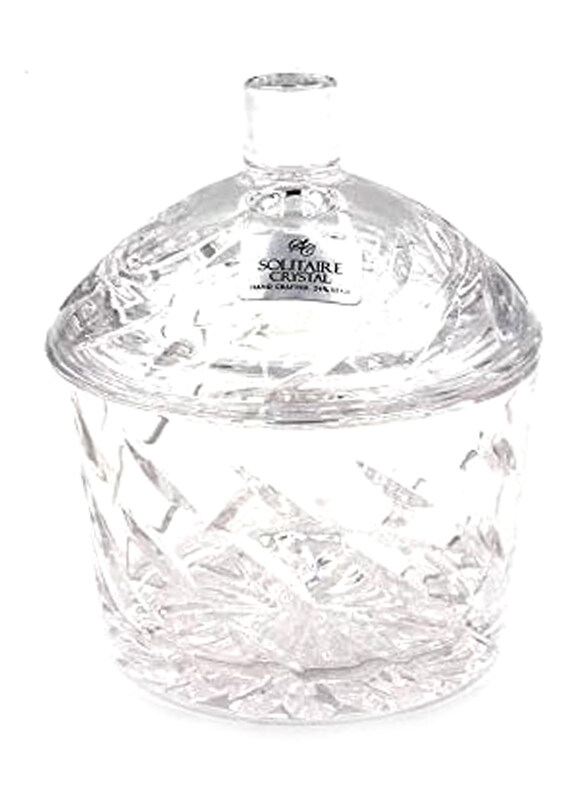 

Solitaire Sugar Pot with Rain Lid, Silver