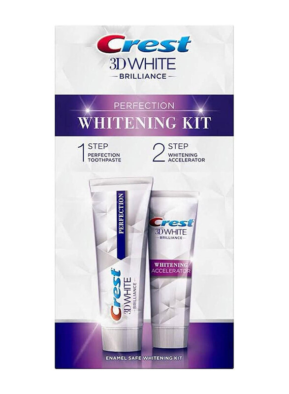 

Crest 3D White Brilliance 2 Step Toothpaste Kit, 1 Piece