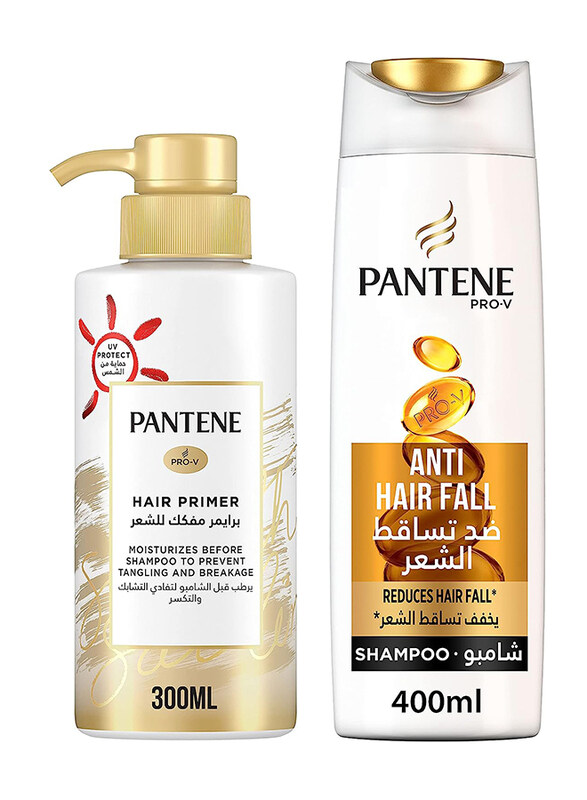 

Pantene Pro-V Hair Primer Pre-Wash Detangler + Anti-Hair Fall Shampoo Set