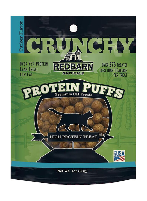 

Redbarn RB Protein Puffs Turkey Cats Dry Food, 1 Oz