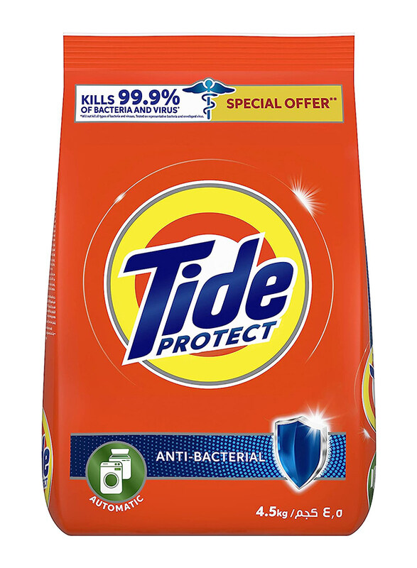 

Tide Protect Automatic Antibacterial Laundry Detergent, 4.5 Kg