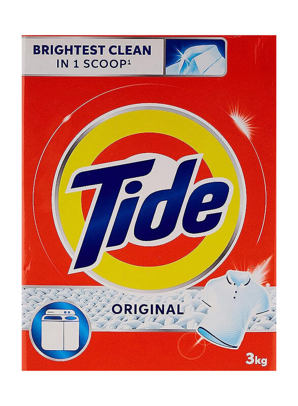 

Tide Powder Laundry Detergent Original Scent, 3 Kg