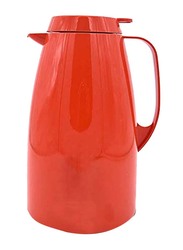 Emsa 1.5 Ltr Basic Quick Tip Vacuum Flask, Blood Orange