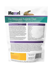 Mazuri Herbivorous Reptile Diet Reptiles Dry Food, 226g