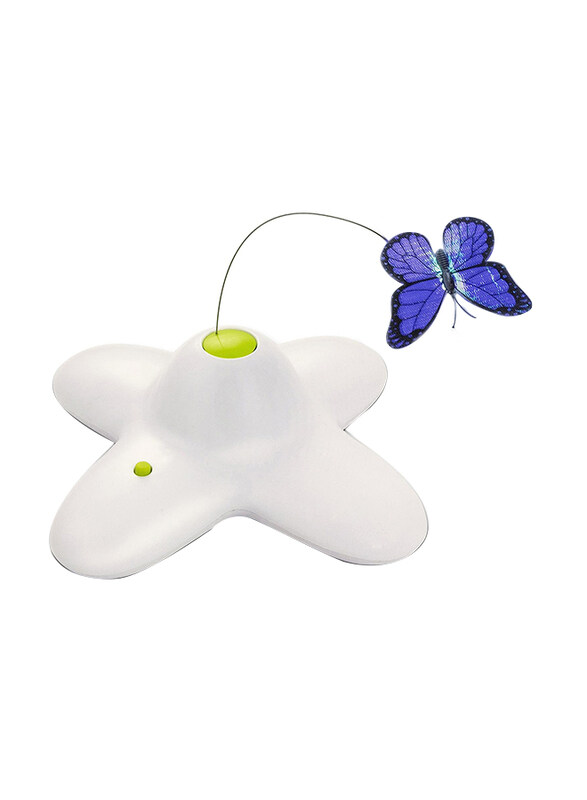 

Pawise Plastic Feeder, 300ml, White/Purple