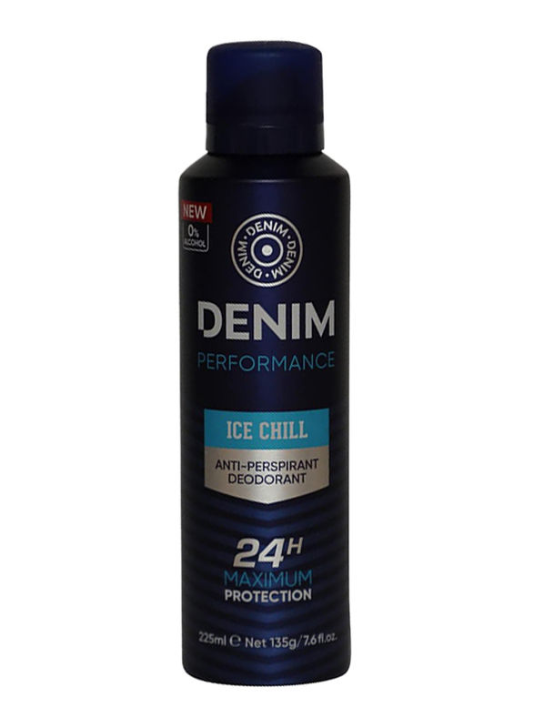 Denim Ice Chill Anti-Perspirant Deodorant, 225 ml