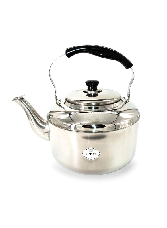 L.T.R 10L Stainless Steel Whistling Kettle, K1-100, Silver