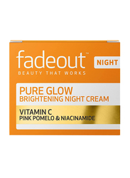 Fade Out Pure Glow Whitening Night Cream, 50ml