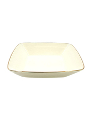 Qualitier 20cm Square Bowl, White