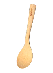 News Corporation Wooden Soup Spoon, OBN-111, Brown