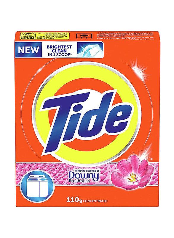 

Tide Powder Laundry Detergent with Essence of Downy Freshness, 110g