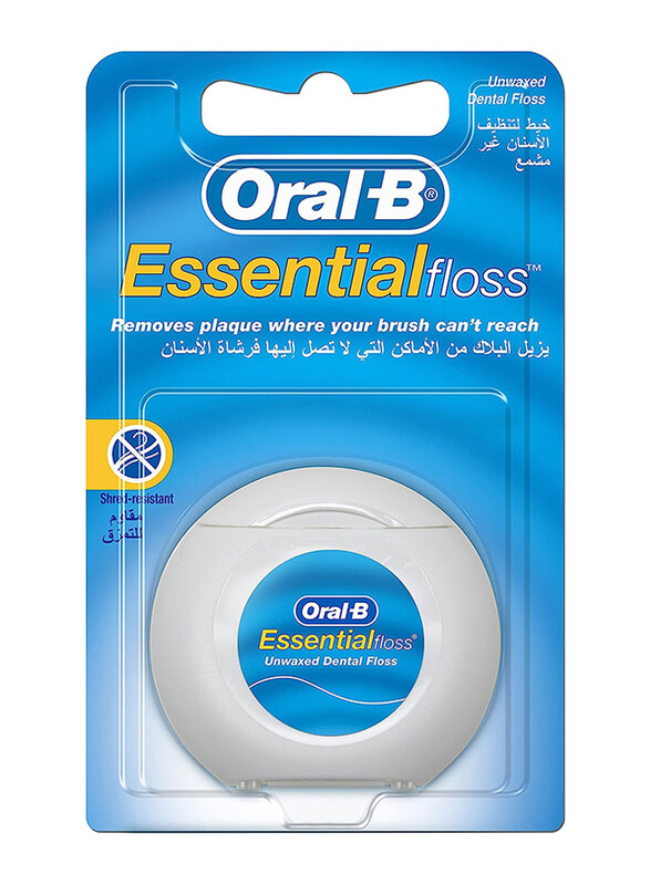

Oral B Essential Unwaxed Dental Floss, 50m