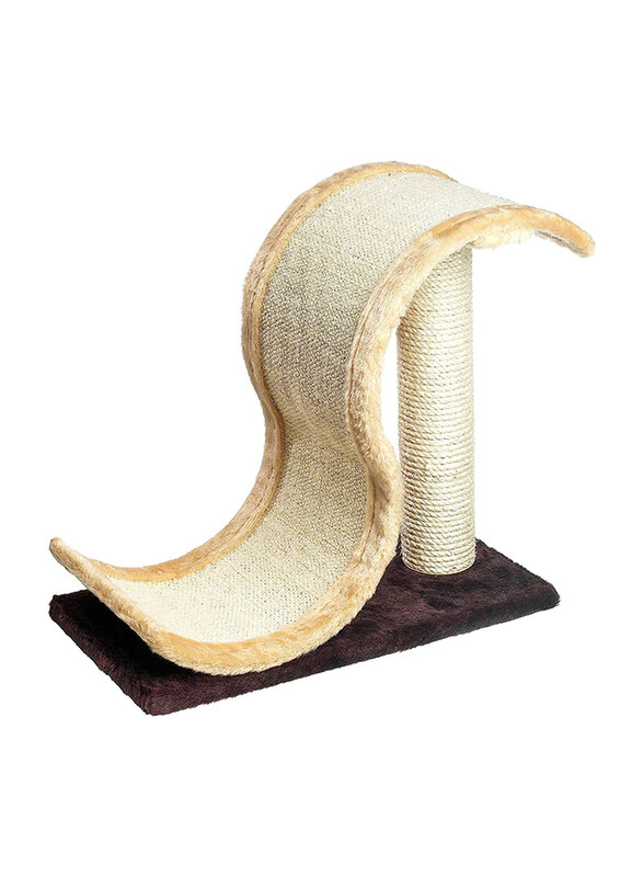 

Karlie Scratchy Kitty Scratching Tree, 50 x 24 x 40cm, Beige