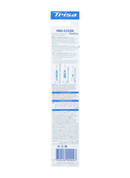 Trisa Pro Clean Adult Toothbrush Refill, 2 Pieces