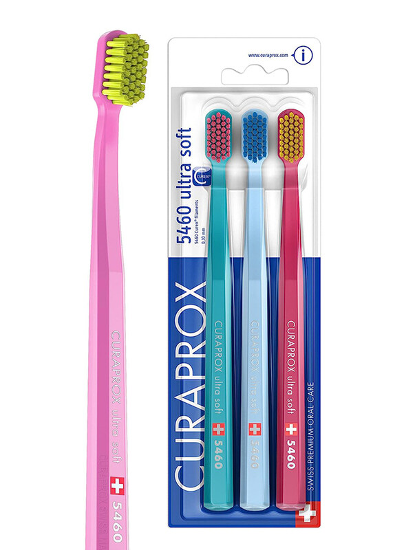 

Curaprox CS 5460 Ultra-Soft Toothbrush, 3 Pieces