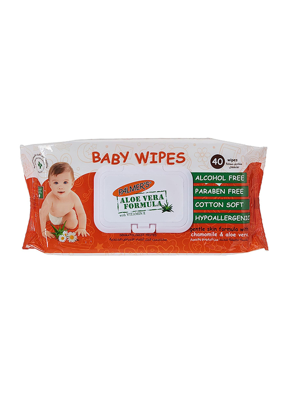 Palmer's 40-Sheets Flow Pack Baby Wipes