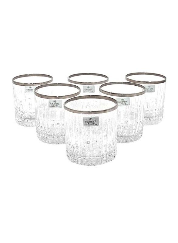 

Solitaire 6-Piece Tumbler Set, SOF GB/Dania New, Clear