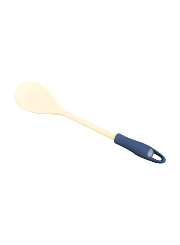 Tescoma Oval Wood Presto Spoon, 637208, White/Blue