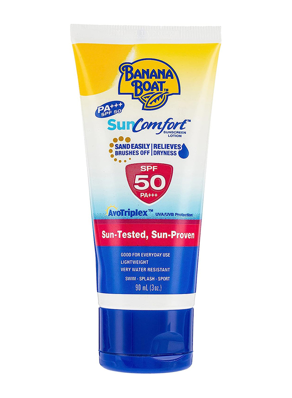 Banana Boat Suncomfort Sunscreen Lotion SPF-50, 90 ml