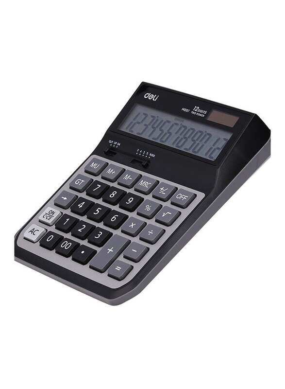 

Deli 12-Digits Calculator, Black