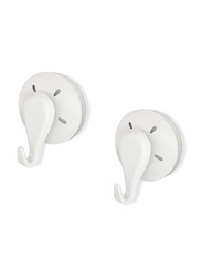 Tescoma Octopus Hook, 2 Pieces, White