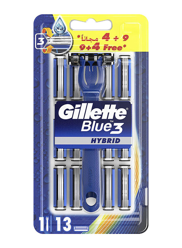 

Gillette Blue 3 Smart Razor Blade Refills, 13 Pieces