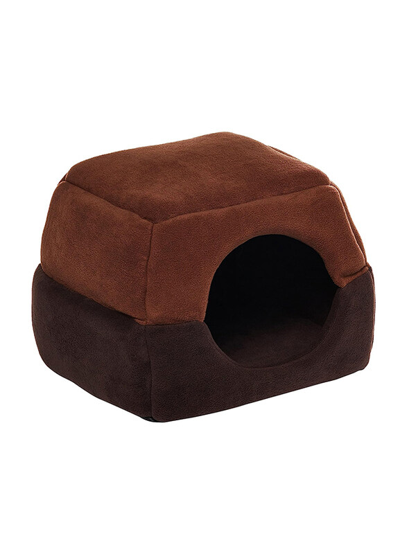 

Pawise Pop Tent Cat Bed, 42 x 38 x 18cm, Multicolour