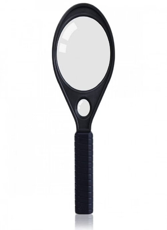 

Deli 75mm Magnifying Glass, Black/Clear