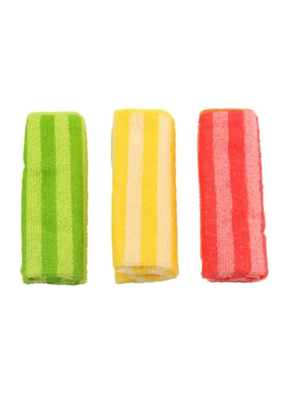 Classy Touch Extra Coarse Large Long Lasting Cleaning Multi Surface Cleaning Cloth, 3 Pieces