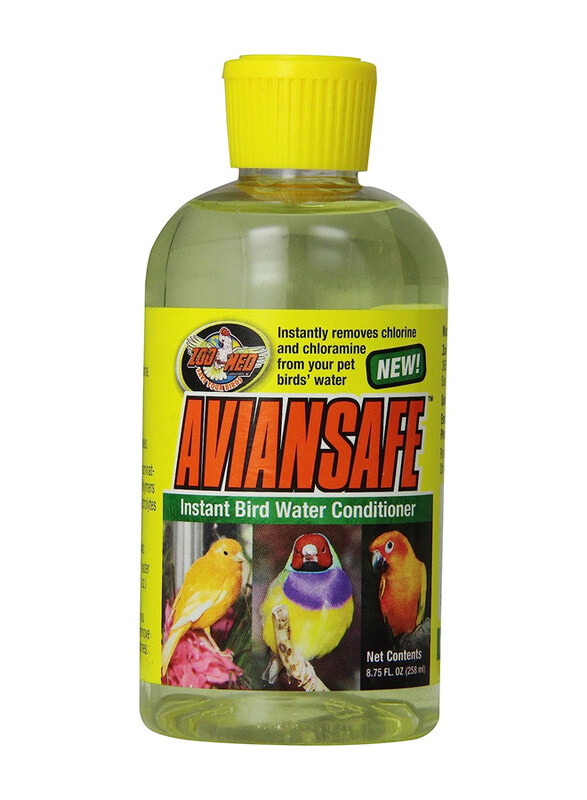 

Zoo Med AvianSafe Instant Bird Water Conditioner, 8 Oz, Yellow