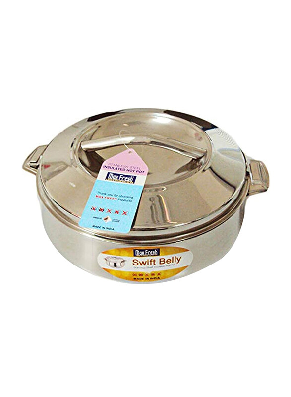 

Max Fresh 2500ml Stainless Steel Hotpot, Silver